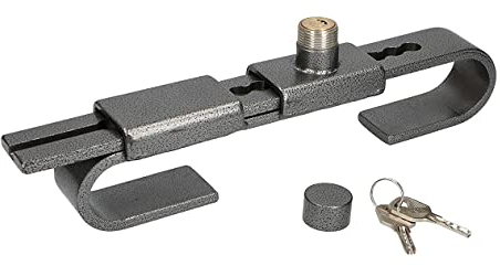 Candado Antirrobo Bloqueo de Falleba Ajustable de 220 a 430 mm. (38 mm.) Cerradura puertas Camión para contenedores, semirremolques con Fallebas. Acero Endurecido