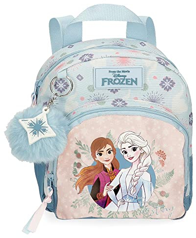 Disney Frozen Own your destiny Blue Nursery Rucksack 19x23x8 cm Polyester 3,5L, Blau