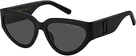 Marc Jacobs Unisex Marc 645/s Sunglasses, 807/IR Black, 57