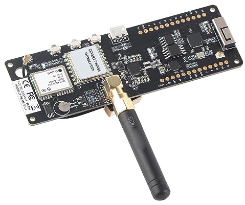 Für TTGO T-Beam ESP32 LoRa 915 MHz WiFi GPS-Modul Mit Batterie-Basis-Entwicklungsboard, GPS-Modul NEO-6M, Global Positioning System, 3V-5V-Netzteil Universal.