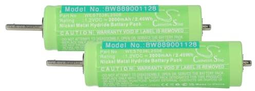 vhbw 2X Akku Ersatz für Panasonic WES7038L2507