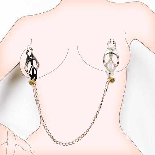 Nippelklemme für Frauen Nippelklemmen Brustwarzen - BDSM Spielzeug Extrem für Frau Mann Paare Hart, Bondage Sex Toy Einstellbare Nippel Klemmen