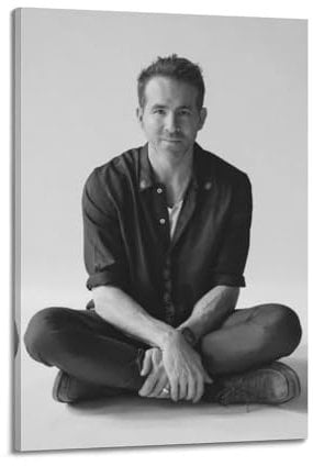 WAWYY Ryan Reynolds Poster, Kunstwerke, Leinwand, ästhetische Wandkunstdrucke, Heimdekoration, 20 x 30 cm