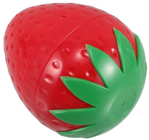 VALICLUD Travel Cream Container Strawberry Shape Skincare Travel Containers Portable Makeup Bottle Empty Toiletry Boxes for Creams