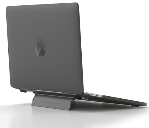 MiRowy Hülle für MacBook Pro 14 Zoll (M5 M4 Pro/Max Chip) (2026-2021) A3426, A3427, A3434, Hartschale PC Schutzhülle mit Standfunktion, Laptop-Schalen für MacBook Pro 14 Zoll M5~M1, Schwarz
