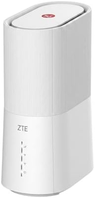 ZTE Router G5B2 5G AX3600 Wi-Fi 6 CPE interno, fino a 3,03 Gbps, doppia banda, senza SIM, 2 porte Gigabit, per un massimo di 64 dispositivi