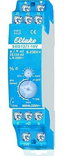 Eltako 1393061 1-10V-Steuer-Dimmschalter für EVG