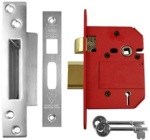 UNION UNNY2200SC30 Mortice Sashlocks-5 Lever, Set of 10