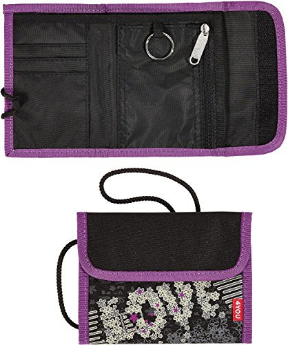 4YOU Flash 47 Money Bag Love is all, Brustbeutel für Mädchen