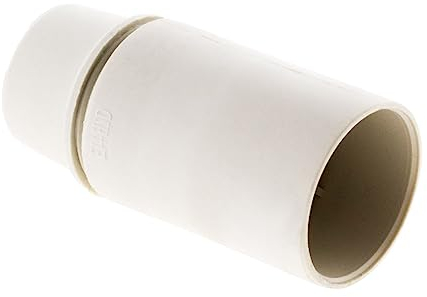 Zenitech - Douille E14 Thermoplastique Lisse - Culot E14 pour Lampes - Tension Max 250V - Intensité Max 2A - Adaptée Intérieur - Blanc