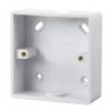 CLICK Mode CMA240 1 Gang 29mm Deep PVC Pattess Box - Conduit Entry
