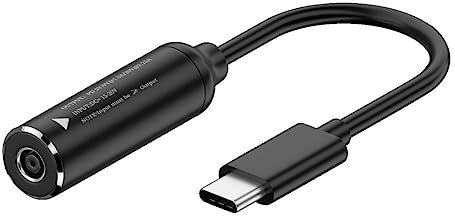 chenyang USB C 65W Charge Converter DC 4.5x3.0mm to USB C Connector for Cell Phone & Laptop 10Gbps