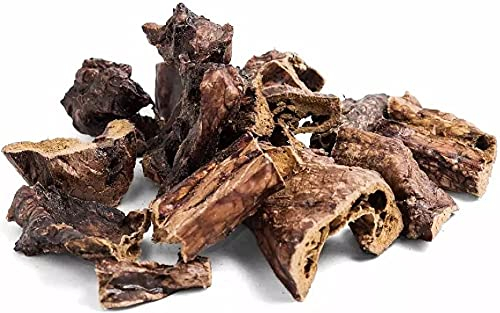 Bonya SmileRinderlunge 1000g – Luftgetrockneter Kausnack für Hunde, Büffellunge, gesunde Leckerli