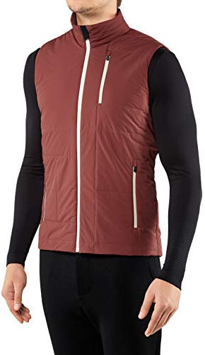 FALKE Herren, Weste Fragment Vest Funktionsfaser, 1 er Pack, Braun (Chef 5784), Größe: M