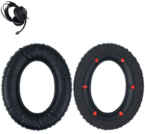 Ersatz-Ohrpolster, Schaumstoff-Ohrpolster, kompatibel mit Kingston HyperX Cloud Revolver S Gaming Headset HX-HSCR-BK/NA
