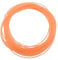 Akozon Polyurethan-Rundriemen, orange Glatte Oberfläche PU-Polyurethan-Rundriemen für die Antriebsübertragung(2mm*10m)