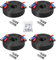 ZOSI 4 Pack 100ft (30 metri) Cavo Video 2-in-1, Cavi di Estensione BNC Per Telecamera di Sorveglianza Per Sistemi di Videosorveglianza (Inclusi 4 Connettori BNC e 4 Adattatori RCA)