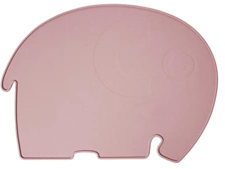 Sebra - Platzdeckchen, Platzset - Fanto der Elefant - Silikon - Blossom Pink - 43 x 33 cm
