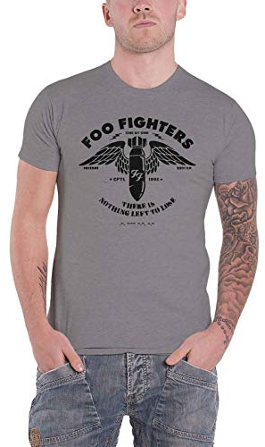 Foo Fighters T Shirt Nothing Left to Lose Stencil Band Logo offiziell Herren M