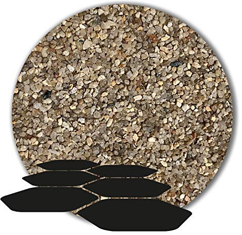 25 kg Fugensand Einkehrsand Quarzsand beige 12 Körnungen (1,0-1,6 mm)