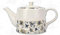 Jameson + Tailor Teekanne Kaffeekanne 1,1l Retro Blumen blau