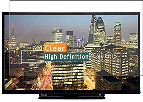 Vaxson 3 Stück Schutzfolie kompatibel mit 24 Toshiba 24W2863 /24W2863DB /24W2863DG /24D1753 /24D1753DB TV folien Displayschutzfolie ( nicht Panzer Schutz Glas folie SchutzGlas nicht PanzerGlas ) Neue