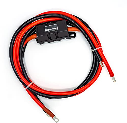 WATTSTUNDE® 25 mm² Anschlusskabel BAKA25-FH 200 cm mit ANM Hochlast Sicherungshalter
