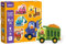Mideer Mein erstes Puzzle - Kinderpuzzles ab 2 Jahren - Transportpuzzle Kinder (Busy Baustelle)