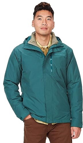MARMOT Herren Ramble Component Jacket Wasserdichte Jacke, warme 3 in 1 Regenjacke mit Kapuze, winddichter Regenmantel, atmungsaktiver Windbreaker, ideal zum Wandern (1er Pack)