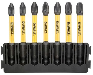 DeWalt 7 Piece FlexTorq Pozi Screwdriver Bit Bar Set