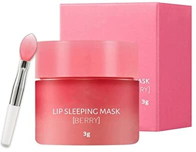 Lip Sleeping Care Special Mask Scrub Moisture Collagen Repairing Lip Scrub Lip Sleeping Mask Lip Care Moisture Lip Treatment Lip Scrubs Exfoliator Moisturizer Lip Balm Smooth Lip (1 PCS)
