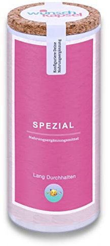 Wunschkapsel Spezial Lang Durchhalten - 290 Kapseln - Feiern und Genießen