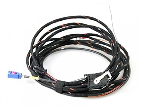 Kabelbaum Kabelsatz Adapter für Rückfahrkamera LOW Kamera kompatibel mit Tiguan kompatibel mit Touran