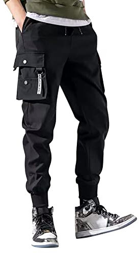 EODJXIO Pantaloni da Caccia Pantaloni Corti Uomo da Lavoro con Tasche Cargo Laterali Pantaloncini Ciclismo Uomo Gel Salopette Ciclismo Uomo Gel Pantaloni Cargo Ragazzo 13 Anni Pantaloni Hippie