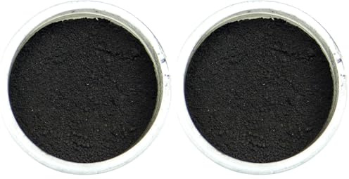PME Colorant Alimentaire en Poudre Noir de Jais 2 ml (Lot de 2)