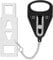 Portable Door Lock & Travel Door Locks by PocketLock - Privacy Self-Defense Security Door Lock for Home, Apartment, Hotel, Living Motel, School Dorm, College, House (Black)