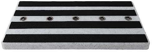 Gitarreneffekt-Pedalboard, Großes Design, Einfacher Anschluss für Gitarrenpedale, Ausreichend Platz, Spaß Beim Heimwerken für Mehrere Pedale, Performance-Zubehör mit (Weißes