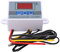 Controlador de temperatura digital, termostato calefacción interruptor de enfriamiento XH-W3002 interruptor de termostato electrónico con sonda impermeable 10A -50~110 ℃ (24V)