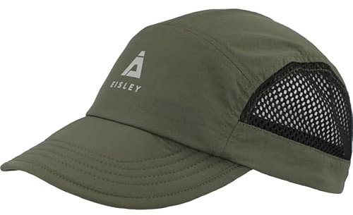 Eisley Unisex Crunch Cap mit UPF50+ / atmungsaktiv & schnell trocknend/knautschbares Schild/Klickverschluss, Dark Oliv, 56