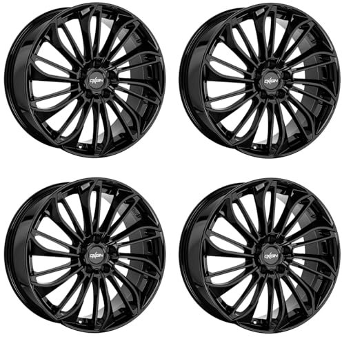 4x Oxigin Felgen 29 Oxsoul 8.0x19 ET50 5x114.3 black kompatibel mit Mazda 3 6 CX-3 CX-5 CX-7 MX-5 RX-8