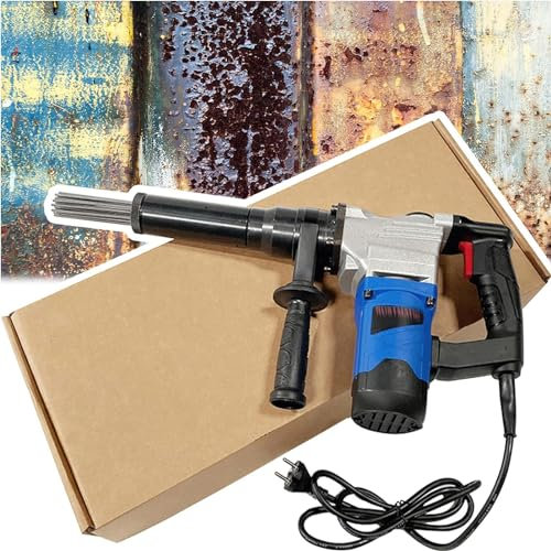 YXYLJOZ 1100W Electric Jet Chisel Handheld Rust Removal Gun 220V Machine