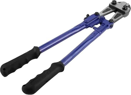 Dunnet Tools Bolt Cutters Heavy Duty 14 | High Leverage Steel Bolt Cutter for Padlock, Chain, Cable, Rebar, Wire, Metal Rod | Hardened Carbon Steel Blades | Industrial Strength Croppers Tool