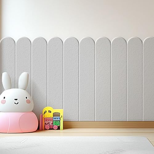 HLTQL Mural Panel Acolchado Ovalado para Pared O Cabecero De Cama Acolchado Pared Cama Adhesivo Protector Golpes Pared Cama(7,90x15cm20pcs)