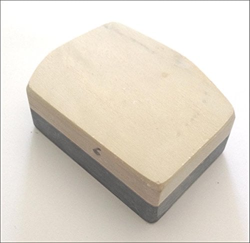 Pierre à aiguiser jaune Belgischer Brocken - Taille 2 (19-22 cm²)