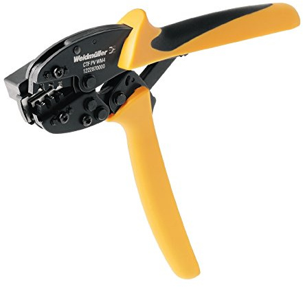Weidmüller CTF PV WM4 Crimpzange Schwarz, Gelb - Kabel-Crimpers (730g)