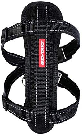 EZY-DOG Brustplatte Hundegeschirr, Schwarz, Einheitsgröße