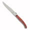 Fortessa Coltello da carne serrato con manico e maniglia Set di 6 Rosso