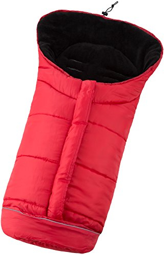tectake® Winterfußsack für Kinderwagen Buggy Autositz (Rot)