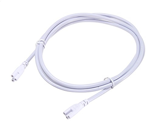 MASUNN 0,5/1/2M T5 T8 Stecker Kabelschnur Draht Für Integrierte LED Leuchtstoffröhre Glühbirne-200cm