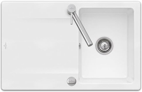 Villeroy & Boch VB-3334 02 R1 SILUET 45 Spülbecken, White Alpin